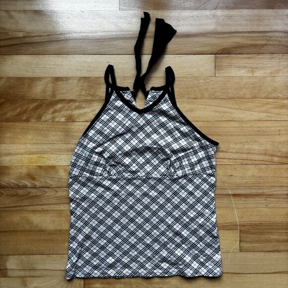 Burberry Girls' Check Halter Top - Size 10 (140A) - Picture 7 of 9
